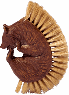 Brosse Artisanat Forêt Noire XIXème - CHINE DE NOEL