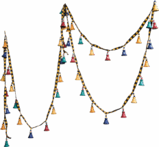 Guirlande Clochettes - CHINE DE NOEL